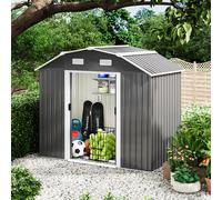 Large Galvanized Steel Acrylic Storage Shed