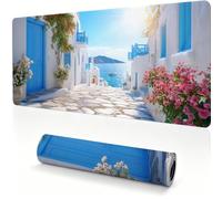 Large Gaming Mouse Pad 1200x600x4mm Desk Mat beach small town 0x0-199