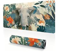 Large Gaming Mouse Pad 500x250x4mm Extended Desk Mat elephant jungle 0x0-101
