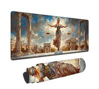 Large Gaming Mouse Pad, -62.9x31.5inchs- Religious Extra Large Mouse Pad for Desk with Stitched Edge, Landscape XXL Non-Slip Waterproof Mousepad, Long Mousepad for Gamer, Office & Computer LJ-1939