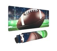 Large Gaming Mouse Pad American Football Desk Mat Protector for Desktop Mousepad Waterproof Writing Pads with Anti-Slip Rubber Base Keyboard Pad for Gamer Office Home 31.5" x 12"