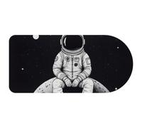 Large Gaming Mouse Pad, Astronauts on the Planet Keyboard Pad with Non-Slip Base, Extended Mouse Mat for Gamer, Laptop, Computer, Desktop, 29.1x13.8in, Color504