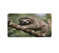 Large Gaming Mouse Pad Desk Mat for Desktop Slow Loris Extended Mousepad with Stitched Edges Aesthetic Cute Desk Pad Protector for Computer Keyboard, Laptop, Office, Home