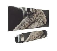 Large Gaming Mouse Pad Koala on the Sofa Desk Mat Protector for Desktop Mousepad Waterproof Writing Pads with Anti-Slip Rubber Base Keyboard Pad for Gamer Office Home 31.5" x 12"