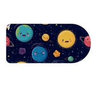 Large Gaming Mouse Pad Rubber Table Mat 29.1x13.8in, Cute Starry Sky and Planet XXL XL Keyboard Pad with Non-Slip Base, Extended Mouse Mat for Gamer, Laptop, Computer, Desktop, Color731