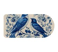 Large Gaming Mouse Pad Rubber Table Mat, Blue Bird XXL XL Keyboard Pad with Non-Slip Base, Extended Mouse Mat for Gamer, Laptop, Computer, Desktop, 29.1x13.8in, Color292