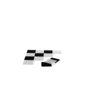 Rolly Toys Large Interlocking Draughts and Chess Base, Black