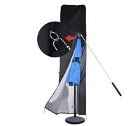 Large Garden Parasol Cover Waterproof, 420D Oxford Fabric with Top Vent,Windproof Buckle & Drawstring Hem,Universal fit 2.7m-3.9m Cantilever/Offset/Market Umbrellas, Patio Umbrella Cover