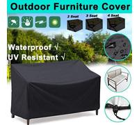 Large Garden Stackable Chair Cover Waterproof Outdoor Heavy Duty Stacking Seat 134X66X89Cm