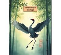 Large Genkouyoushi Notebook - Crane in Bamboo Forest Edition: Japanese Writing Practice Book for Kanji, Kana, and Character Mastery | 120 Pages