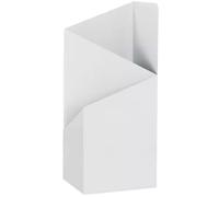 Large Geometric Umbrella Stand Stylish Hotel Divider High Capacity Umbrella Holder Perfect for Home & Office Elegant White Design Ideal Housewarming Gift