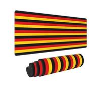 Large German Flag Print Mouse Pad Office Desk Mat Keyboard pad for Gaming Office&Home,11.8 x 31.5 in