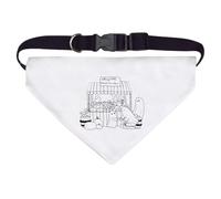 Large 'Ghost Market Stall' Dog/Cat/Pet Bandana (PD00063502)