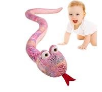 Large Giant Snake Plush Animal | 63 Inch Realistic Plush Long Snake - Snake Plush Toy for Jokes Parodic Things Toys for