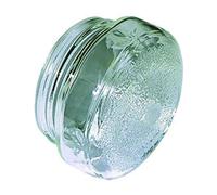 LARGE GLASS OVEN BULB LENS HIGH TEMPERATURE CUPPONE PIZZA GROUP MORETTI TORNATI