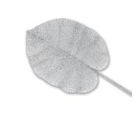 Large Glitter Leaf Decorative Pick Assorted Colours