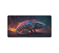 Large Gmaing Mouse Pad Animal Chameleon Large Mouse Mat 30x60cm Desk Pad for Laptop Computer PC Office Cute Design Desk Accessories