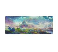 Large Gmaing Mouse Pad Cavern of Wonder Mouse Mat 30x80cm Keyboard Desk Mat Non Slip Rubber And Waterproof Surface for PC Laptop Desk