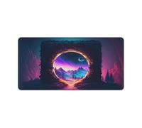 Large Gmaing Mouse Pad Dreams of A Distant World Long Mouse Pads 30x60cm Table Mat Suitable for Various Scenarios Such As Work Play And Study