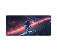 Large Gmaing Mouse Pad Edge of The Milky Way Stitched Edges Mouse Pad 40x90cm Desk Mat Non Slip for Laptop Home Office Decor Accessories