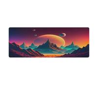 Large Gmaing Mouse Pad Orbits of The Otherworldly Stitched Edges Mouse Pad 30x80cm Desk Mat Non Slip for Laptop Home Office Decor Accessories