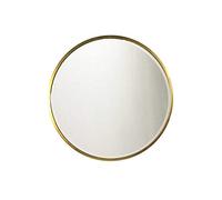 Large Gold Circular Bevelled Wall Mirror 100cm x 100cm 3ft3 x 3ft3, GL351