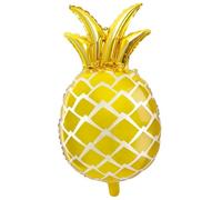 Large Gold Pineapple Balloon - Metallic Foil Balloon Cocktail Party Decoration