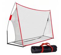 Large Golf Practice Net 10x7ft - Durable Garden Golf Net with Carry Bag for Indoor & Outdoor Use, Tear-Resistant Netting for Driver to Wedge Practice, Suitable for Soccer, Baseball, Softball Practice