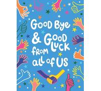 Large Goodbye Card, From All Of Us Hand Shake- A4 Size - Regal Publishing