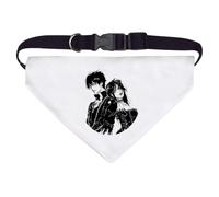Large 'Goth Couple' Dog/Cat/Pet Bandana (PD00063640)