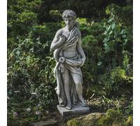 Large Greek style Hunter Male Stone Cast Statue