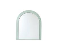 Large Green Arched Wall Mirror - 90cm X 75cm Melody Maison Green One Size