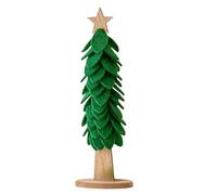 Large Green Felt Christmas Tree Elegant Holiday Centerpieces Easy Assembly Festival Desktop Decoration For Home Office Space Saving Christmas Tree