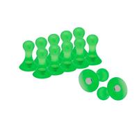 Large Green Skittle Magnets For Fridge, Whiteboard, Noticeboard, Filing Cabinet (Pack Of 6)