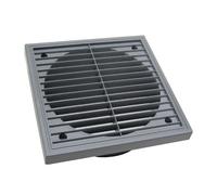 Large Grey Extractor Louvre Air Vent 6 Inch Duct Grille 150mm Wall Fan Outlet