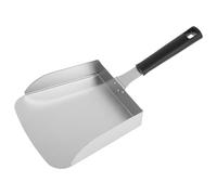Large Griddle Scoop Stainless Steel Griddle Food Mover Sturdy Griddle Scoop Spatula Multipurpose Food Shovel for Stir Fry and Move