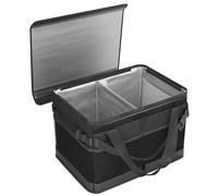 Large Grill Tool Caddy, Grill Bag | Oxford Fabric Folding Picnic Cart | Portable BBQ Cart for Outdoor Grill, Picnic Cart for Piat BBQ