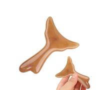 Large Gua SHA Massage Baste, Face Massage Tool, Anti Cellulite Massage Scraper, Fishtail Shape, Muscle Image Deer Massagers, Resin Ergonomic Fascia Massage Tool for Abdomen, Back