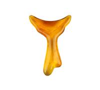 Large Gua SHA Massage Baste, Face Massage Tool, Massage Scraper, Fishtail Shape, Muscle Image Deer Massagers, Resin Ergonomic Fascia Massage Tool for Abdomen, Back