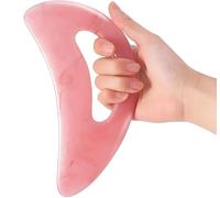 Large Gua Sha Massager,Body Gua Sha Massager,Guasha Tool Face,Leg Massagers,Lymphatic Drainage Massage for Legs,Neck,Back,Face,Muscle Relaxation & Pain Relief, Removal of Fatigue(Pink)