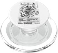 Large Hadron Collider Particle Quantum Physics Diagram PopSockets PopGrip for MagSafe