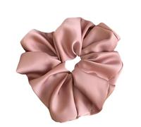 Large Hair Bobbles for Women, Soft Hair Rings, Elastic Thick Bands, Scrunchies Satin Hair Bands, Hair Ring of the Colon, Hair Accessories Hair Bands Hold for Ponytail Holder, Pink