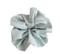 Large Hair Bobbles for Women, Soft Hair Rings, Elastic Thick Bands, Scrunchies Satin Hair Bands, Hair Ring of the Colon, Hair Accessories Hair Bands Hold for Ponytail Holder, Light Blue