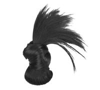 Large Hair Clips For Thick Hair Bun Messy Scrunchies Extension Curly Wavy Synthetic Chignon for women Updo Hairpiece 1PCS (Black) Large Snap Clips (Black, 17cm)