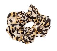 Large Hair Scrunchies Leopard Print Stretchy Intestine Ornaments Adjustable Seamless Hairs Band Accessories Leopard yello