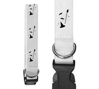 Large 'Halloween Bat's Spiders And Witches' Dog Collar (PR00058366)