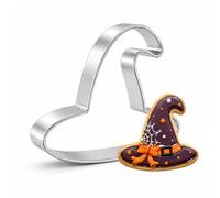 Large Halloween Witch Hat Cookie Cutter, 3.15in Stainless Steel