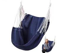 Large Hammock Chair - Indoor Outdoor Hammock, Max 500 Lbs Capacity | College Dorm Hammock, Thickened Canvas Hammock, Comfortable Hammock Chair, Relaxation Seat for Students, Portable Hammock for Dorms