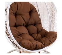 Large Hammock Chair, Sun-proof And Scratch-resistant Cushion, Thickened Memory Foam Filling, Outdoor And Indoor Dual-use, Universal Swing Chair For All Seasons (Brown)