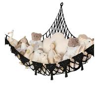 Large Hammock for Stuffed Animals, Space-Saving Stuffed Animal Hammock, Heavy Duty Toy Storage Net Soft Toy Corner Organizer